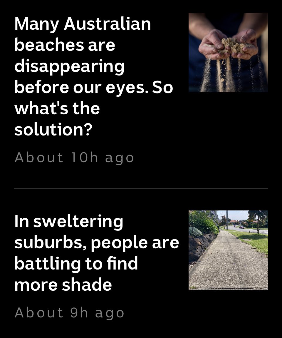 ELanguagesGeek's tweet photo. One of these liveability problems is simply solved by nature (plant trees in LSE suburbs) and the other is complicatedly solved by re-engineering nature (build new coastlines around beachside suburbs) As a taxpayer I’d like to humbly request govts prioritise the first option🙏🏼🙏🏼 https://t.co/vsm3g2DdE4