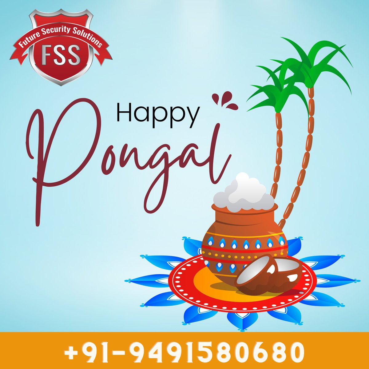 FutureSecurity8's tweet image. Feature Security Solutions wishes you and your family a very happy Pongal.

#FSS #futuresecuritysolutions #cccamera #firesafety #accesscontrol #smarthome #fss2023 #fss