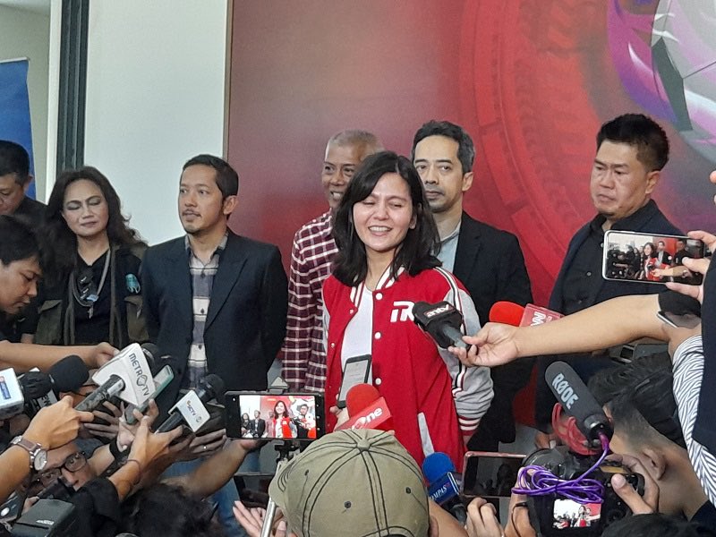 FaktaSepakbola's tweet photo. ✅ RESMI!

Ratu Tisha, mencalonkan diri sebagai Wakil Ketua Umum PSSI (Waketum PSSI) periode 2023-2027.

Bukan Ketum ya guys, Waketum. Goodluck!🤝🇮🇩 https://t.co/Gf714yyqPZ