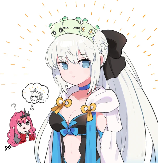 おにゅーのパソコンで描いたモルママペン設定とかブラシが初期化して焦ってる 