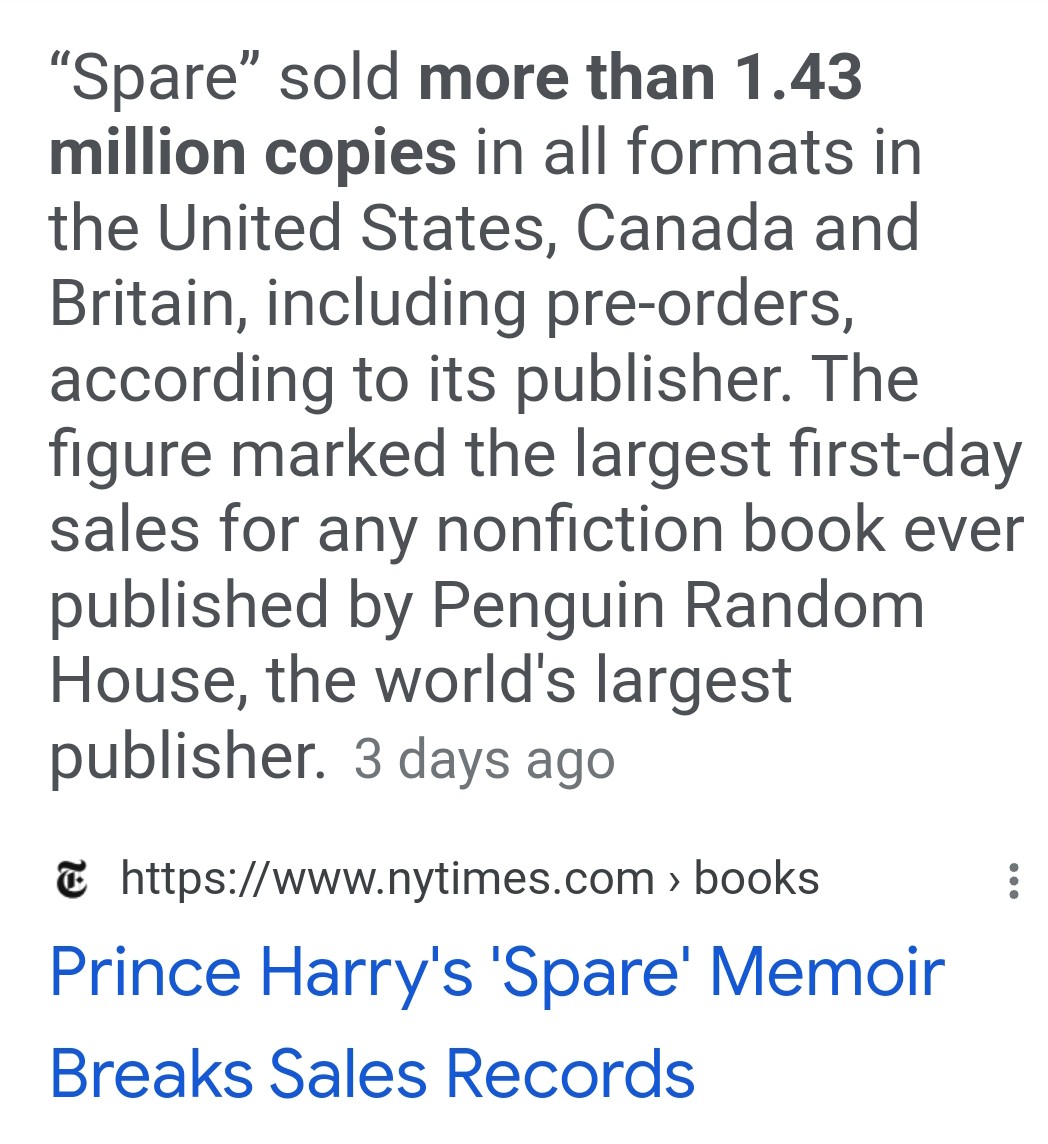 Public interest comparison: