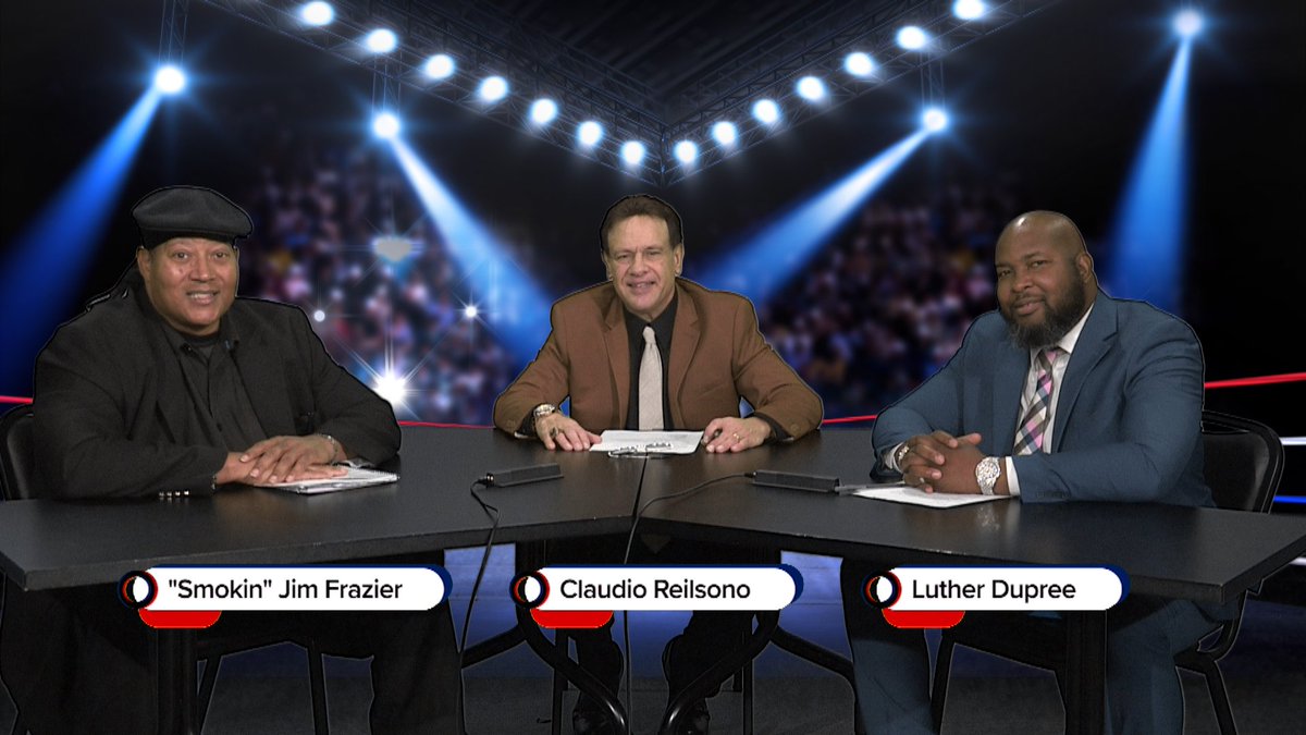 BoxingAuthoTV's tweet photo. Watch " The Boxing Authorities" Jim Frazier, @ClaudioReilsono &amp; @lukedup12 Luther Dupree on @ChannelboxTV and @VIVETV_Network https://t.co/q1iMxOJwNR