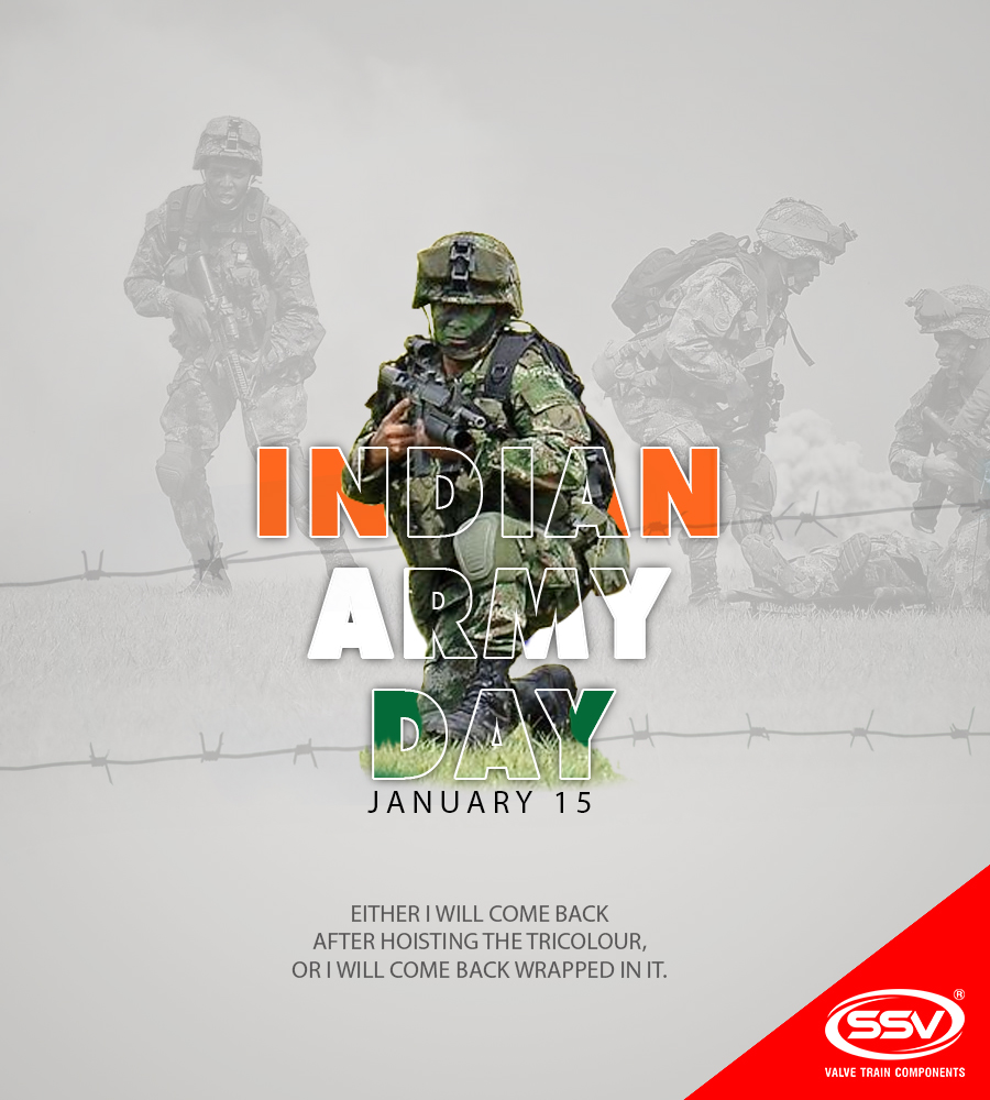 SsvValves's tweet photo. India celebrates Army Day on January 15 every year to commemorate the achievements of the first Indian Commander in Chief of the Indian Army.

#indianarmy #indianarmyday #indianarmyforever #india #performance #enginecomponent #engineparts #exporters #manufacturers #experience https://t.co/OauBiMfDLW