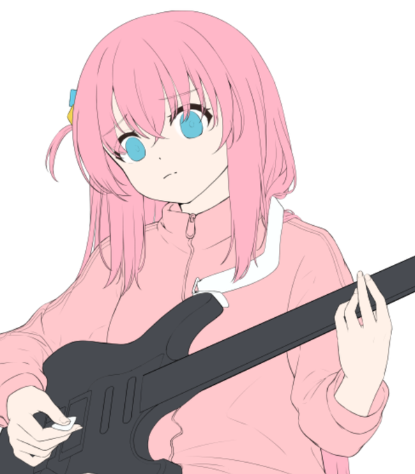 「blue eyes plectrum」 illustration images(Latest)