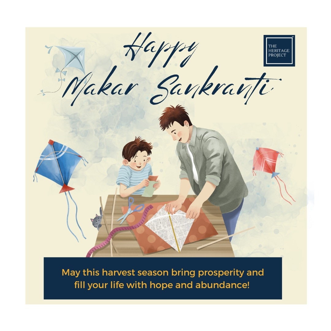 It’s that time of the year when our homes smell of sesame and jaggery and the skies are dotted with coloured kites! 
At THP we wish everyone a joyous Makar Sankranti. 
#MakarSankranti #MakarSankranti2023 #festival #indianfestival #heritage #indianculture