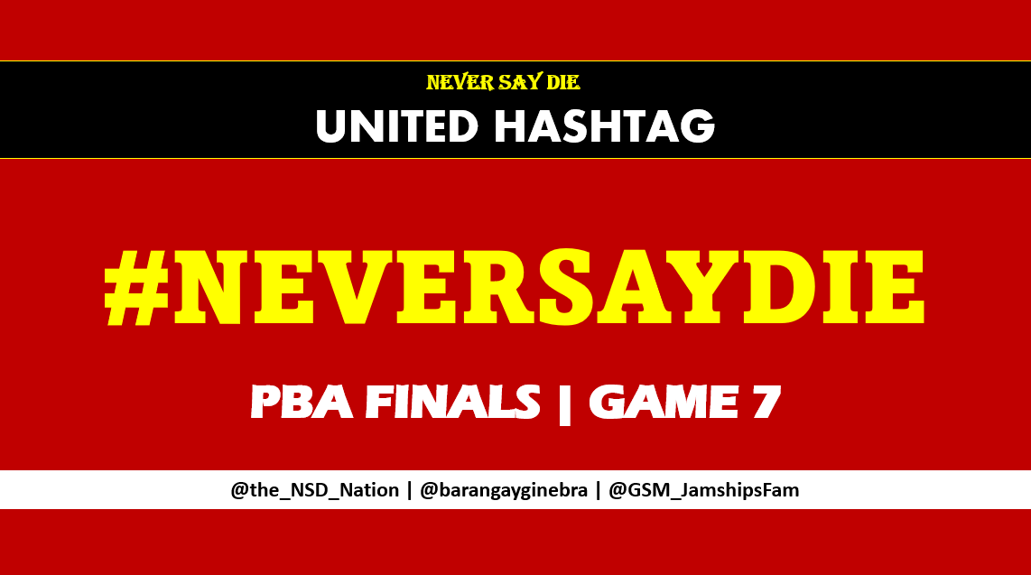 barangayginebra's tweet photo. #NEVERSAYDIE https://t.co/lscVtq3QvO