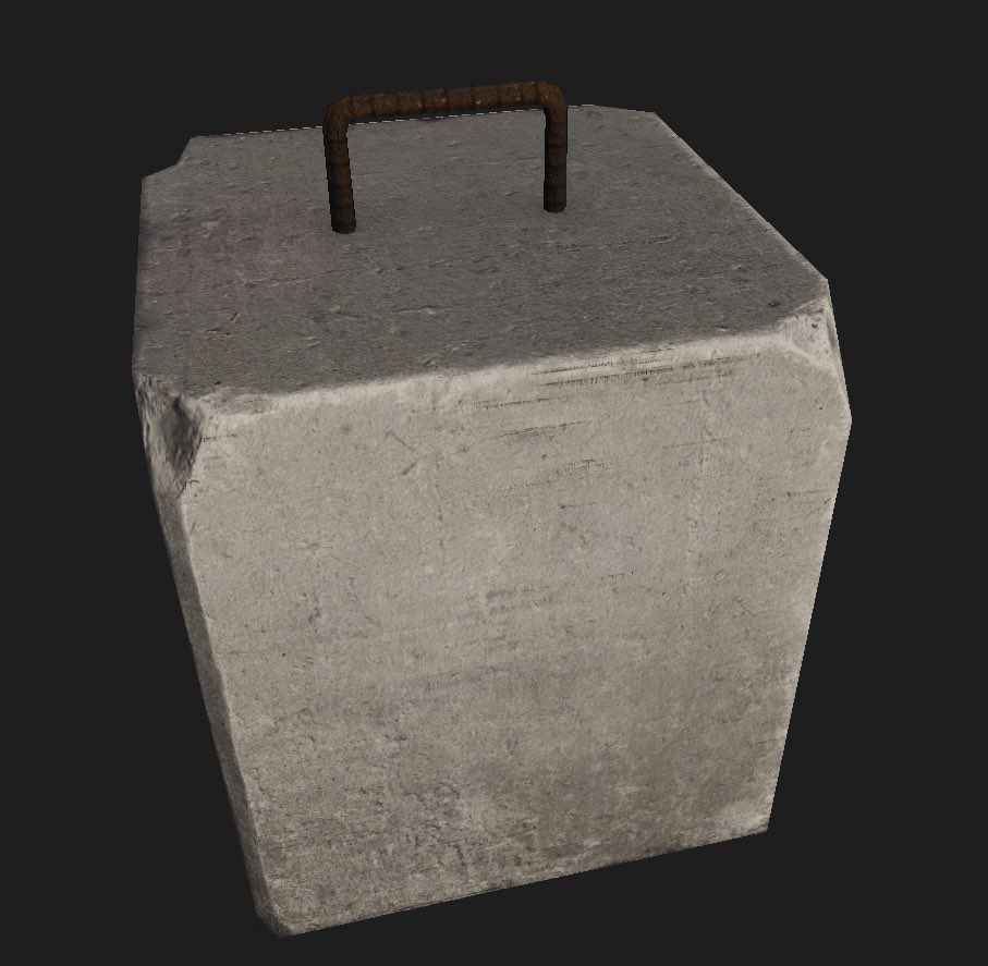 dan_xwar's tweet photo. Today a 3D modeler sent me this concrete block

#gamedevelopment https://t.co/Hb0ytWVTta
