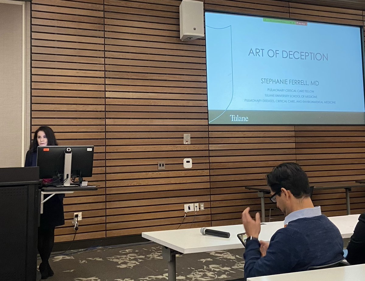 What a great day at Tristate Pulmonary Case Conference!! Proud to see our fellows <a href="/SarahDhannoon/">Sarah Dhannoon</a> and <a href="/steph_ferrell/">Steph Ferrell</a> present their cases and to see so many familiar faces in-person once again. Thanks to all the programs that made this possible! #pccm #pulmonology 🫁