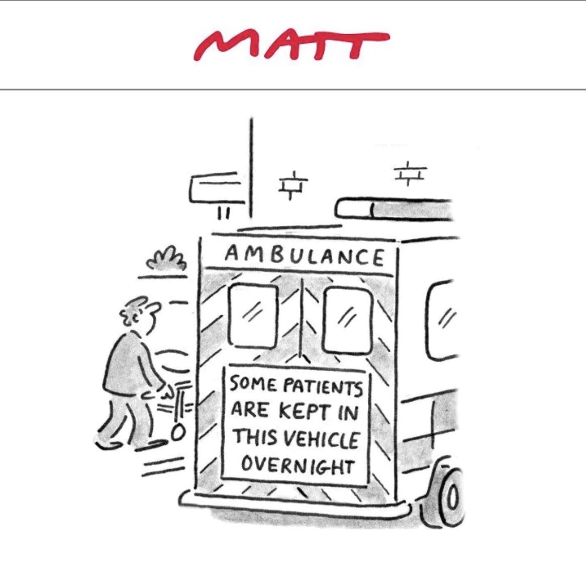 Matt today.