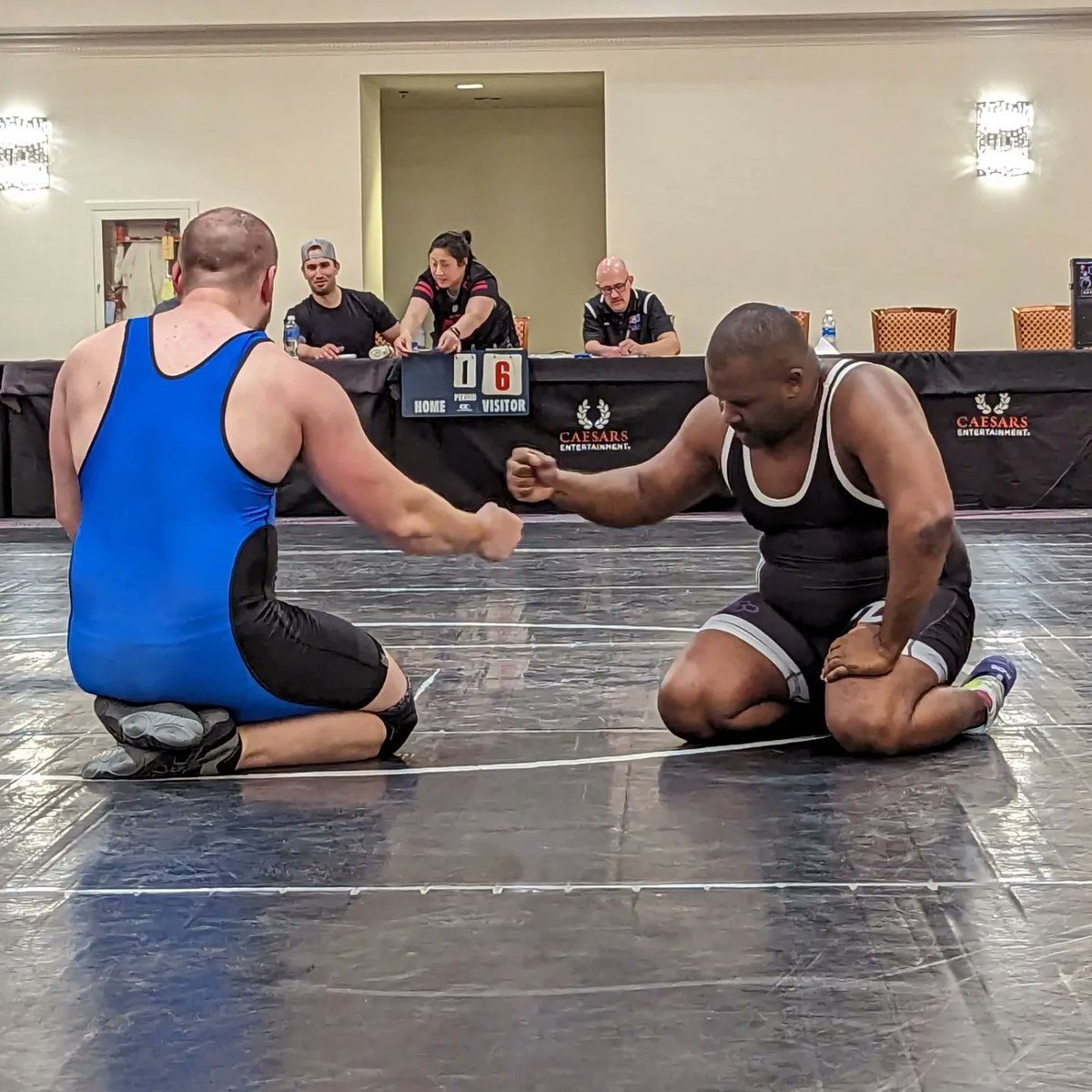 Rev_JoeRozek's tweet photo. Very proud to place second in my weight group at the Sin City Classic this year! Even more proud of the Greater Austin Masters Wrestling Team for doing so well this year. https://t.co/eEVXJUqHkJ