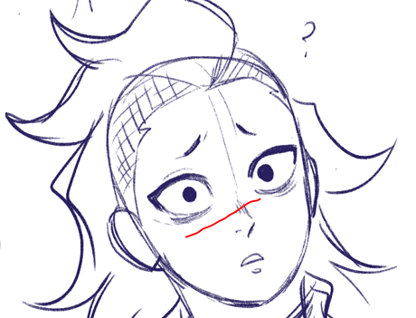 My favorite faces of the next Gensuko comic. The sketching is done and now i have to clean ...10 pages... ;w; 