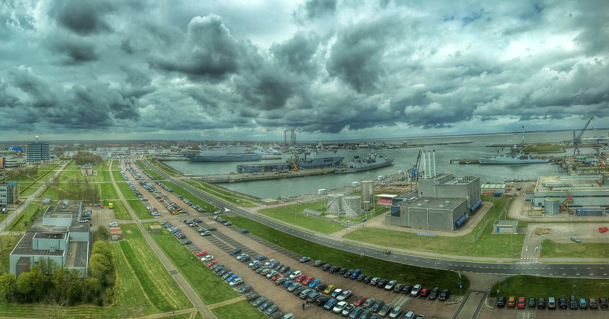 Goedemorgen ,vandaag wederom een bewolkte dag <a href="/kon_marine/">Koninklijke Marine</a>