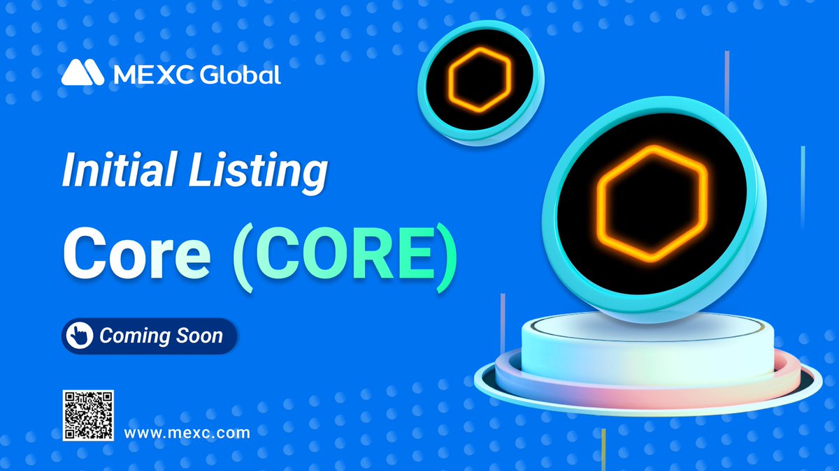 MEXC_Official's tweet image. $CORE @Coredao_Org initial listing is coming soon 👀

Stay tuned!