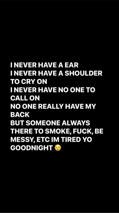 I&rsquo;m 33 and my life is just a damn book like you can make a movie off my life I just need someone who&rsquo;s<a href="/tag/fml"class="tags"><span>#fml</span></a>