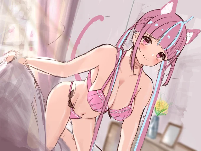 朝起こしてくれるあくたんのwip 