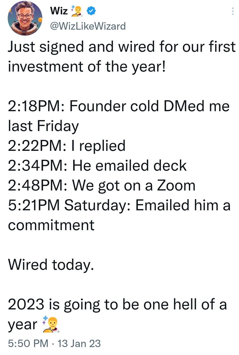 SamellaBLCK's tweet photo. I love it when I see/hear about an investor who is excited about connecting with founders, and can move with a sense of urgency, regardless if it's a Yes or No.

They are the true 💎 of the VC world.

#Itsnotallbad #fundraising #techtwitter #Respectfully https://t.co/lUJwAbDdIg
