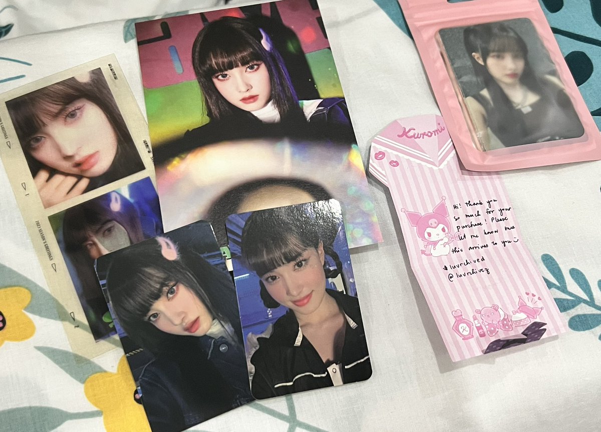 Hi <a href="/luvrchivez/">riri — busy! ꕤ</a> ✨ Yoon arrived today! Thank you for ensuring the Seeun set arrived safely to the receiver’s place too [I don’t have a photo of it sorry ><] 

I’m glad Yoon’s here! 

#lotsamails_b 🛒