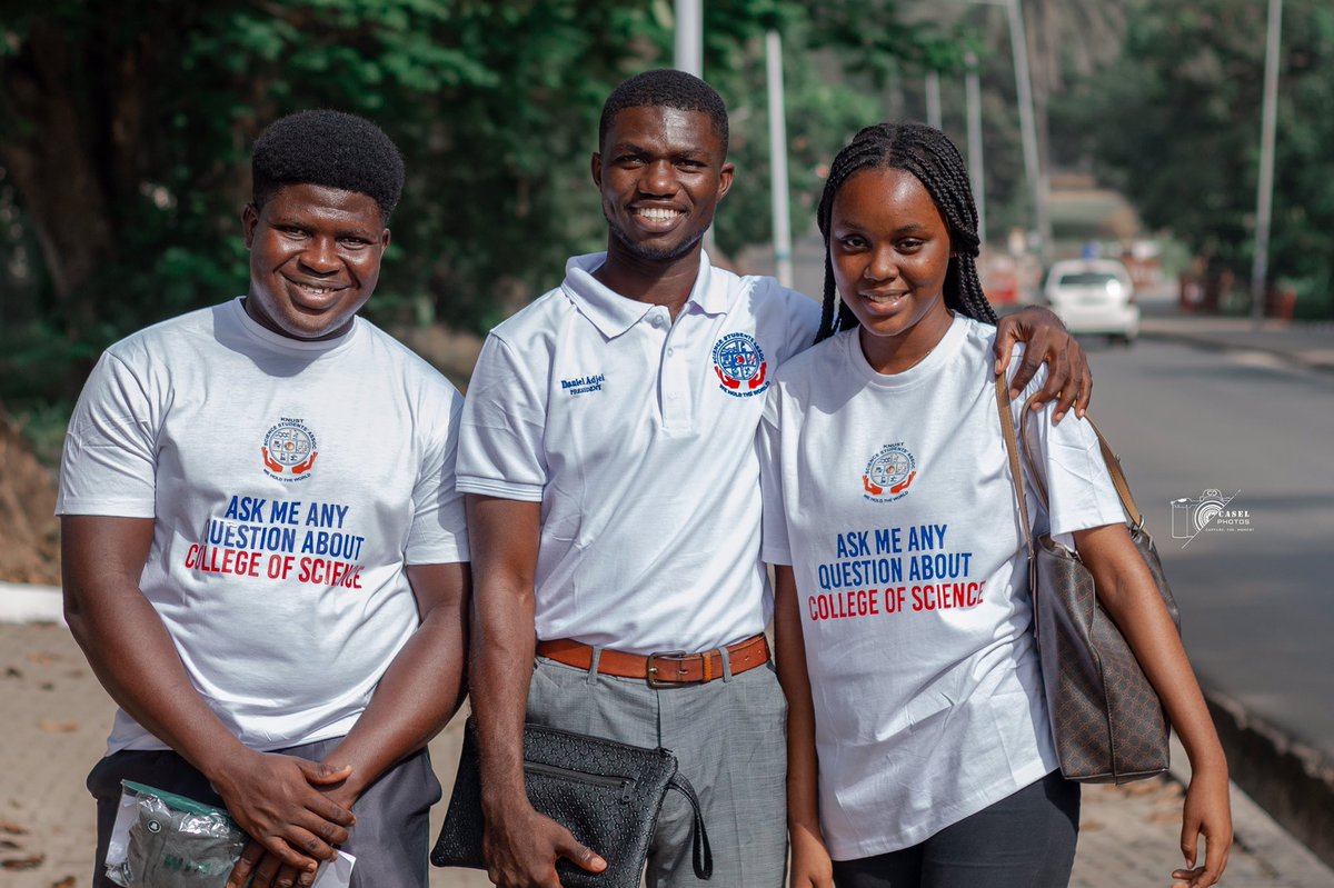 daniel_adjei483's tweet photo. This is College of Science and this is how we do it. We continue the week celebration with tour today.
#DearFreshers #KNUST @knust_src @TheKNUSThimself @KNUST_Live @thescisaknust @_teamhubs_ @the_law_himself @broken_heart490 https://t.co/6JkFSTXG4U