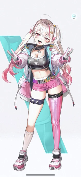 ジャッカルちゃん実装うれしい!ストーリーに登場したとき一目惚れした娘なんだわ #NIKKE 
