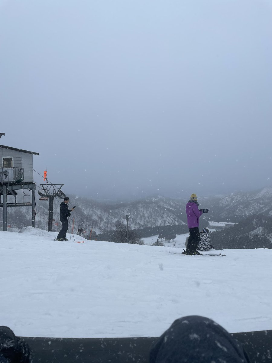 今年初のスノボ
#スノボ