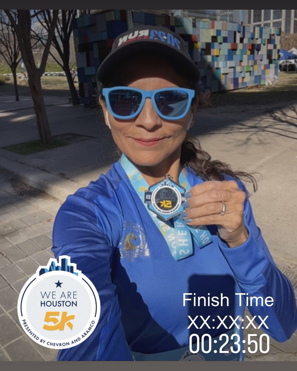 pipis_mtz's tweet photo. We are Houston 5k β
Nuevo PR π y tercer lugar en mi AG! ππ»
Gran comienzo de fin de semana! π€©
#raceweekend #wearehouston #5k #wearehouston5k @HoustonMarathon #loverunsmile #runhouston #runhoutogether https://t.co/hLPsqiPvkU
