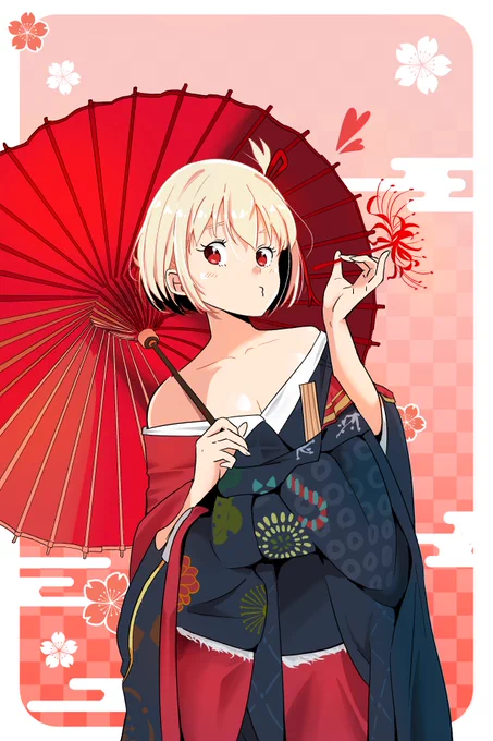 私に興味あんの? #リコリコ #リコリス・リコイル #lycoris_recoil #錦木千束 