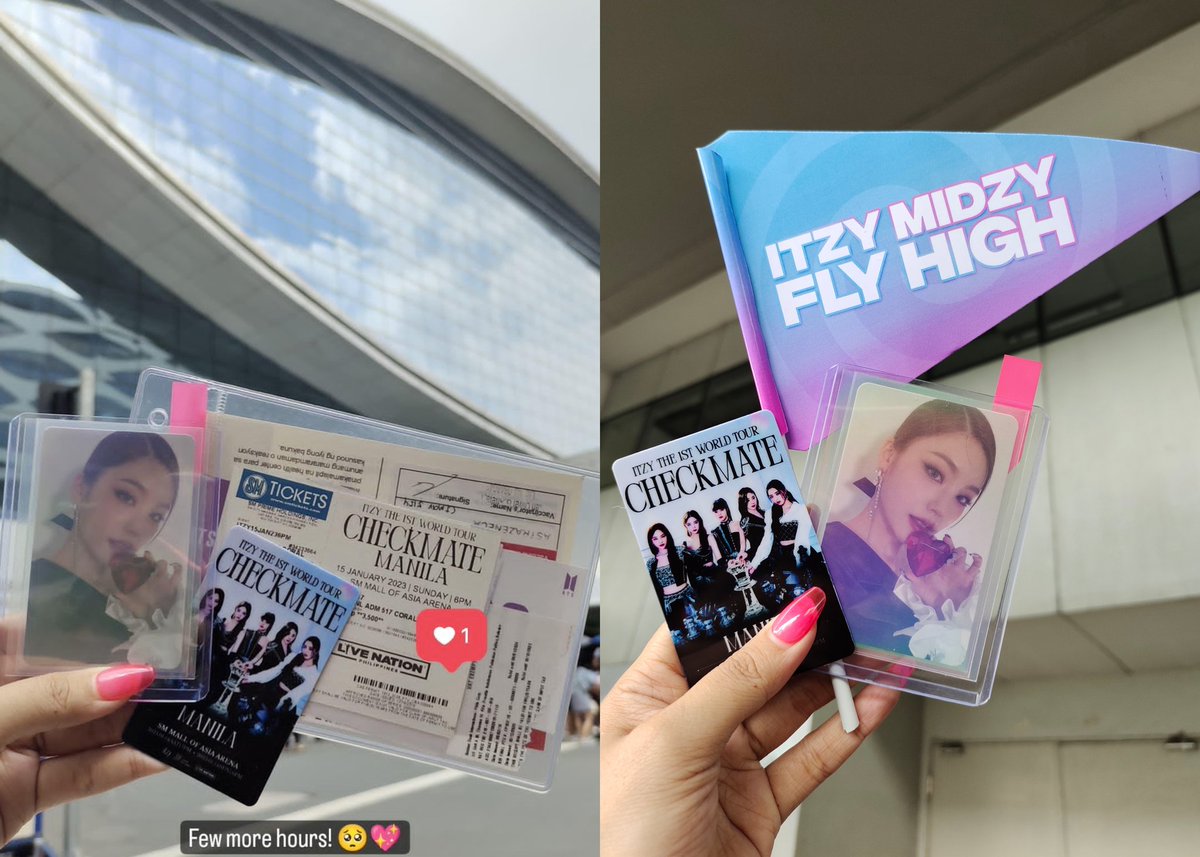 mochiyngs's tweet photo. Few more hours π₯Ήπ @Ljkamote #ITZYinManila #ITZYCheckmate https://t.co/v6t8EBZAv5