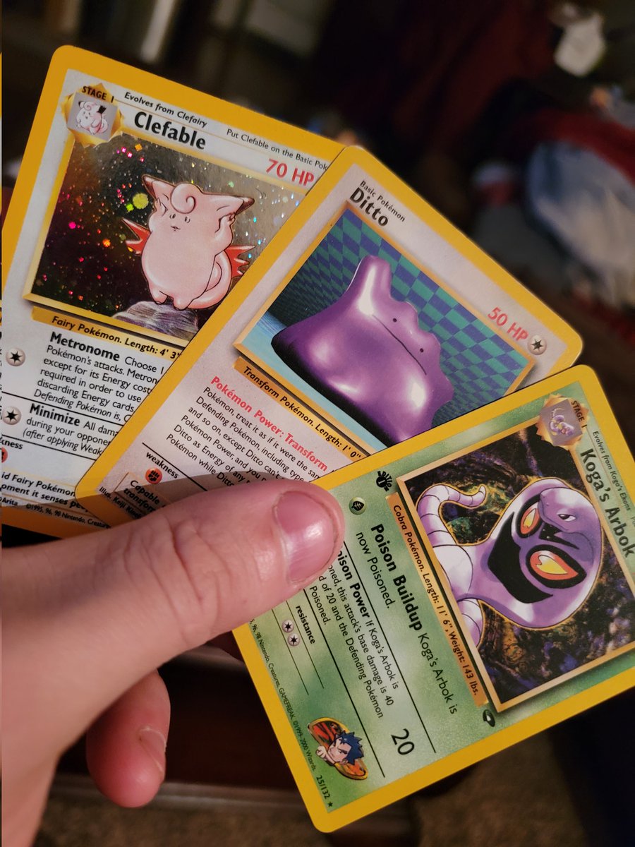 True_Hero18's tweet photo. Hmm, what to do, what to do?? Give em away or keep them??
#Pokemon #vintage #keeporgiveaway #baseset #baseset2 #fossil #YouTube #YouTuber #Content #contentcreator #Entertainment #anime #art #artwork https://t.co/n8KMx8psoM