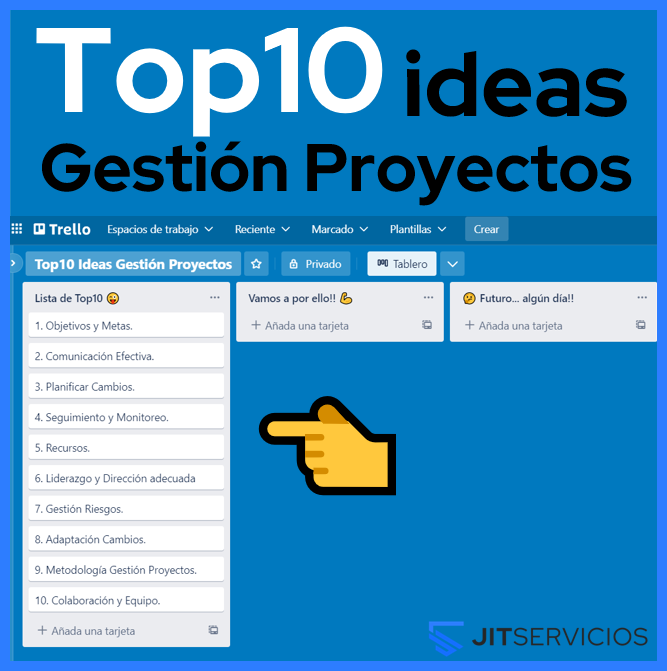 JitServicios's tweet photo. Top10 Ideas Gestión Proyectos

Después de analizar y gestionar varios proyectos, queremos compartiros nuestra lista TOP10 ideas Gestión Proyectos.

👉  https://t.co/eySUSdVusK

#jitservicios | #marketingDigital | #formación #GestiónProyectos https://t.co/eXXihJGERp