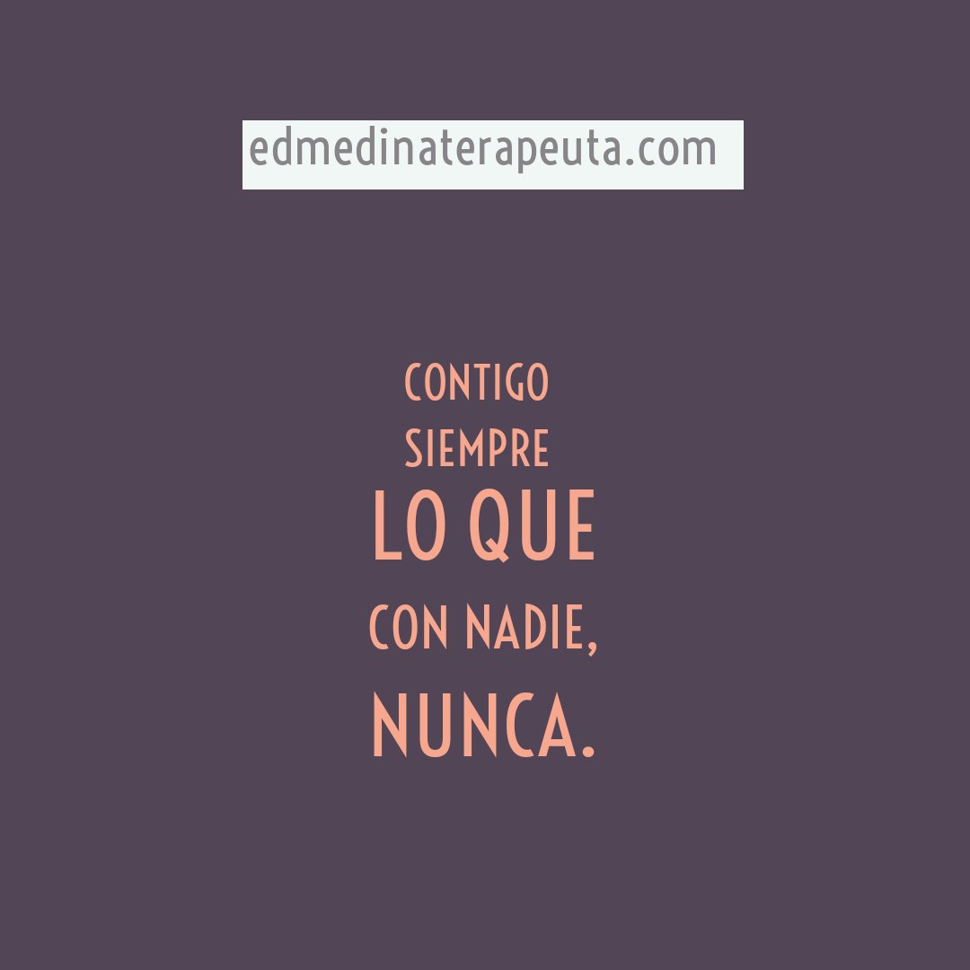 EdMedinaPsico's tweet photo. #contigo #amor #amorpropio #relaciondepareja #terapia #relacionessanas #psicoterapia #psicologo #psicologolgbt #santamarialaribera #edmedina https://t.co/PaAUnPQyXu