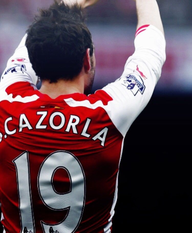 cazorla arsenal jersey