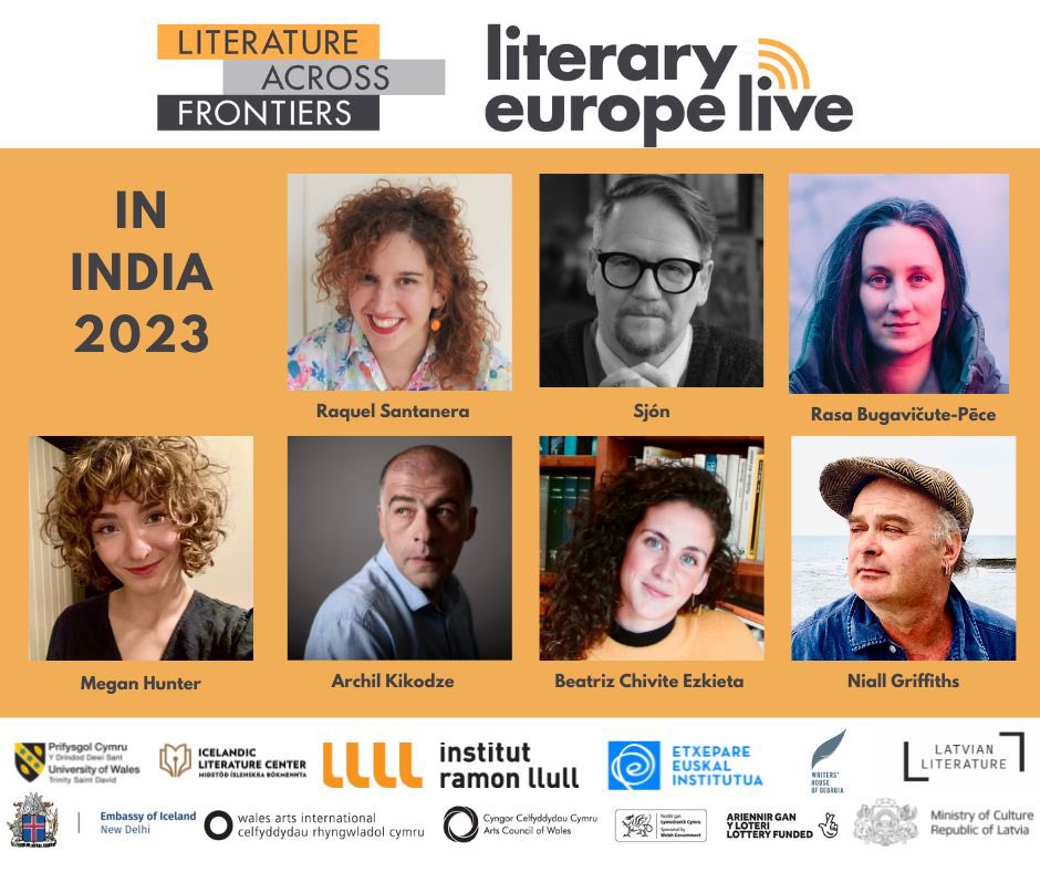 BuchlerAlex's tweet photo. Looking forward to returning with this brilliant group of writers. @MakingLitTravel in India 2023 #Delhi #Thiruvananthapuram @mbifl2023 Huge thanks to all the supporting institutions! https://t.co/PKtFy5jjBH