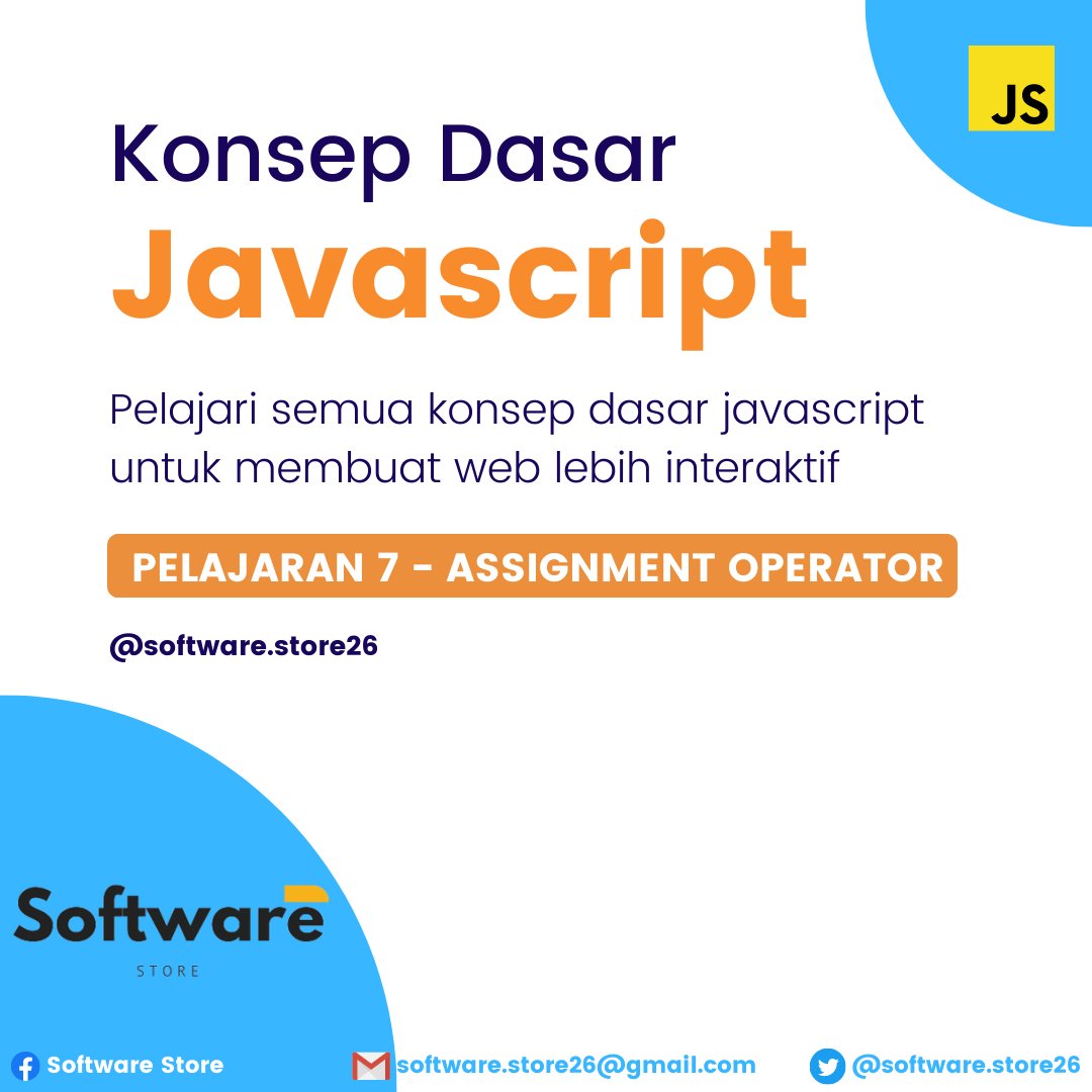 softwarestore26's tweet image. Belajar Javascript Part 7

#javascript #javascripts #programming #nodejs #reactjs #expressjs #php #codeigniter #laravel #node #react #web #website #websitedevelopment #sisteminformasi #aplikasi #software #softwaredeveloper #softwareengineer #landingpage #companyprofile