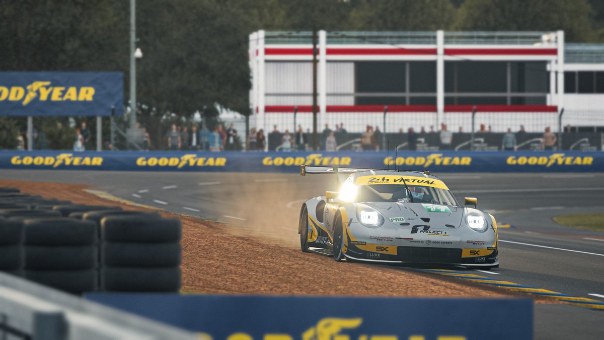 #LeMansVirtual - Finished my stints this night, driving into the sunrise. After some bad luck in the beginning we are on course for a top 5 finish with 6 hours to go. Fingers crossed we can stay there. <a href="/drivernorbi/">Norbi Kiss</a> is now back in the car.
<a href="/DoerrEsports/">Dörr Esports</a> <a href="/Project1_93/">Project 1 Motorsport</a> <a href="/LeMansVirtual/">Le Mans Virtual</a>