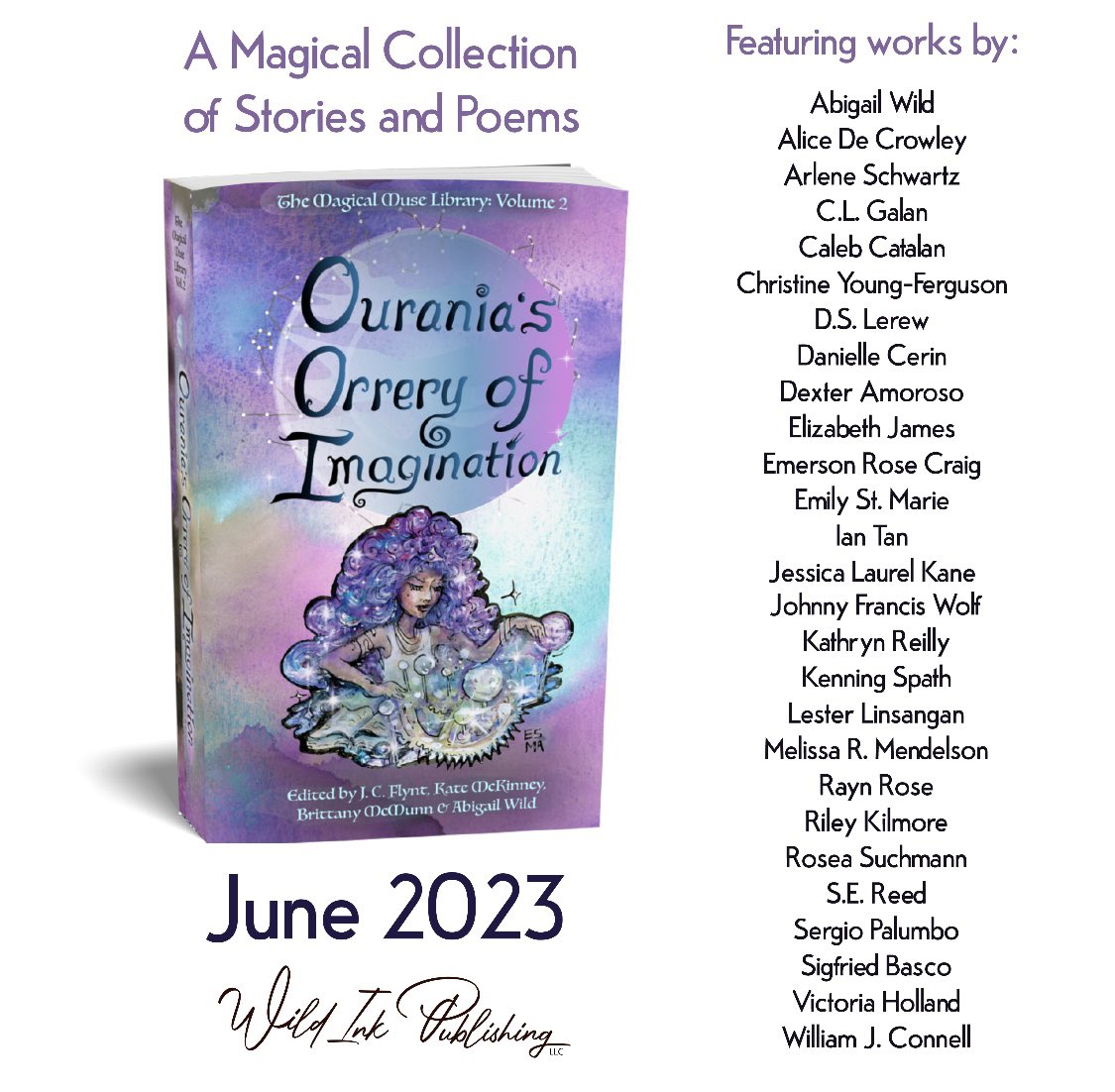 daniellecerin's tweet image. My short story will be published in this anthology later this year. My first ‘real’ published piece. Thank you to @WildInkPub for choosing my story. #gettingpublished #authorlife #shortstories #MGlit