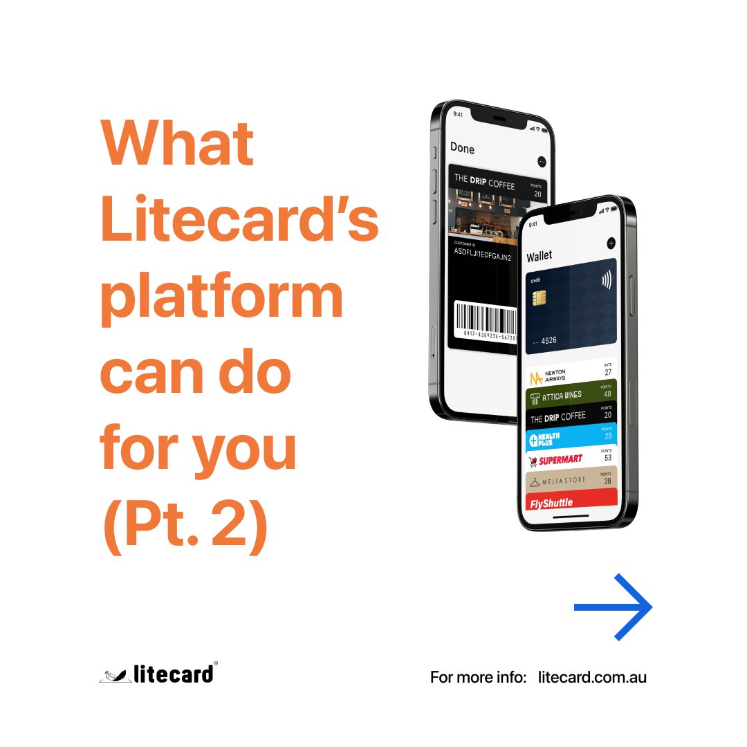 card_lite's tweet photo. What can a digital card/pass platform do for you? (Pt.2)
To learn more, follow us or visit https://t.co/fgOZeRpie3!

#insight #litecard #godigital #applewallet #gpay #googlewallet #applepay #tech #cloudsolutions #cloudtechnology #mobile #mobilewallet #watch #digitalwallet #SAAS https://t.co/TWNo3U3AWm