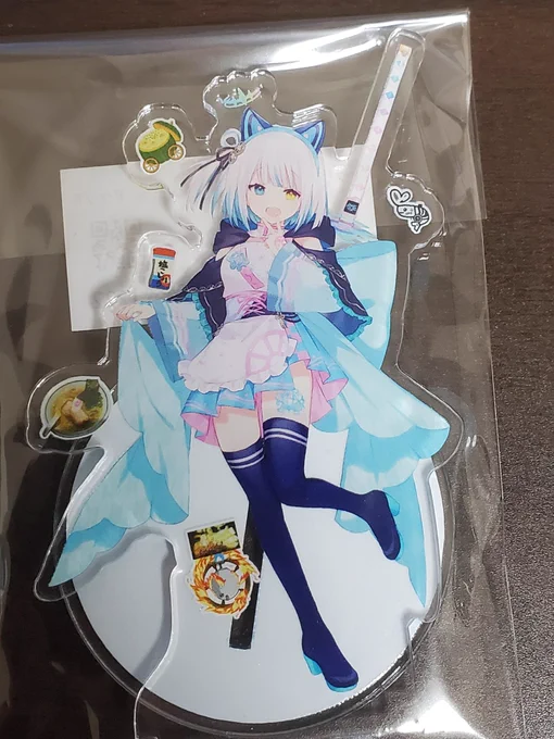 馬車道さんのアクリルスタンド来た! 