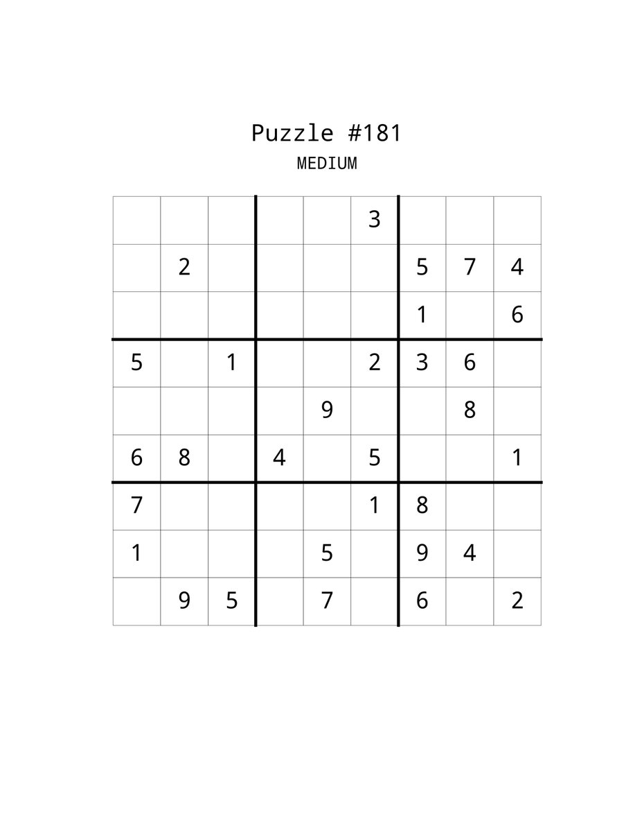 SudokuNation's tweet photo. #puzzle #sudoku #logicgame #logicpuzzles #puzzles #puzzlegames #logicgames #logic #games #game #gamesoflogic #gameoflogics #gamesforlogic #gameofpuzzles #gamesforbrain #games
Join us at https://t.co/LIGX0IcN83 https://t.co/uD9dI4YHcX