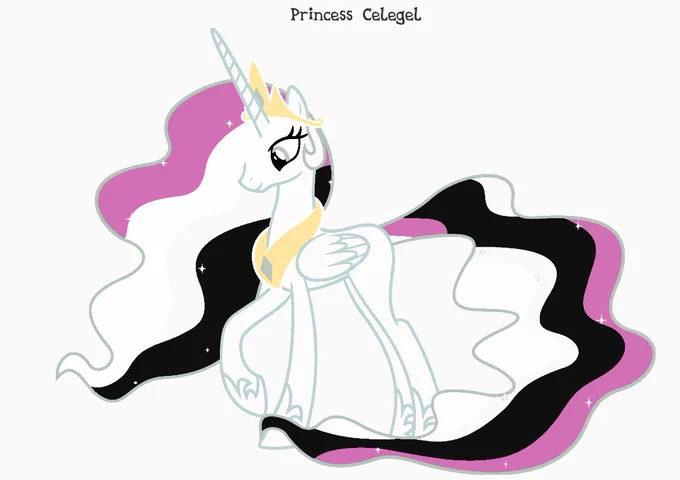 okay last ones I'm just obsessed with the celestia x fluttershy's RABBIT mix and also princess luke??? pls can we get a reboot with these characters im begging 