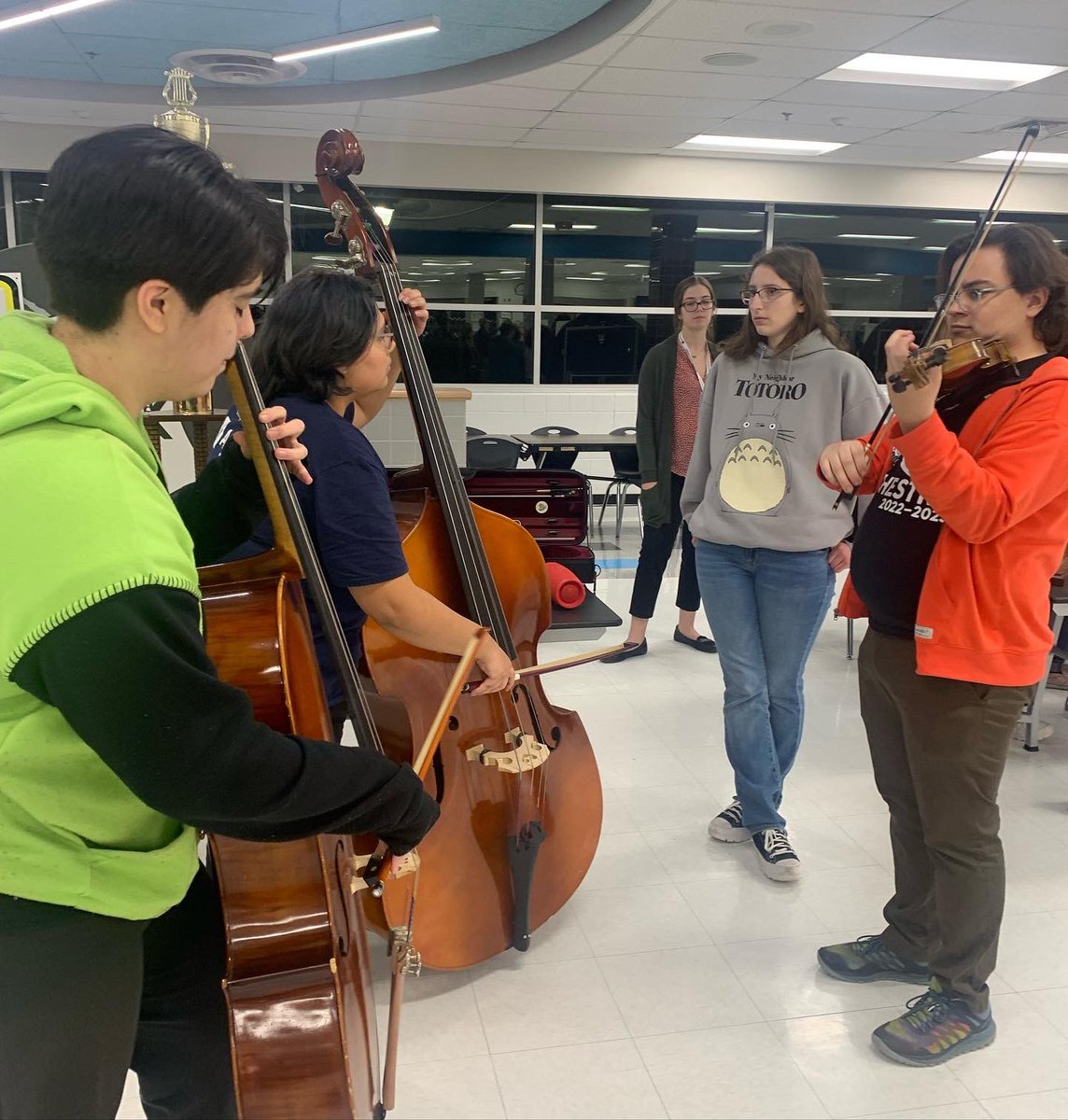 We hope everyone had a Happy Holidays &amp; New Year! After having our Holiday Parties during finals, Orchestra has been extra busy coming back from break with Fiddler on the Roof rehearsals and this year’s Elective Fair! We can’t wait for our future Orchestra Coogs next year! ❤️🥳