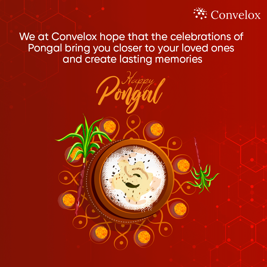 conveloxcloud's tweet image. Convelox wishes you a #HappyPongal

#Convelox #ConveloxForCloud #Ponga2023 #HappyPongal2023 #Pongal #CloudConsulting  #Oracle #OracleCloudCX #OracleCloudHCM #OracleCloudSCM #OracleCloudERP #OracleCloud #ManagedServices #MSP #ManagedITServices #SaaS #SoftwareAsAService #PaaS