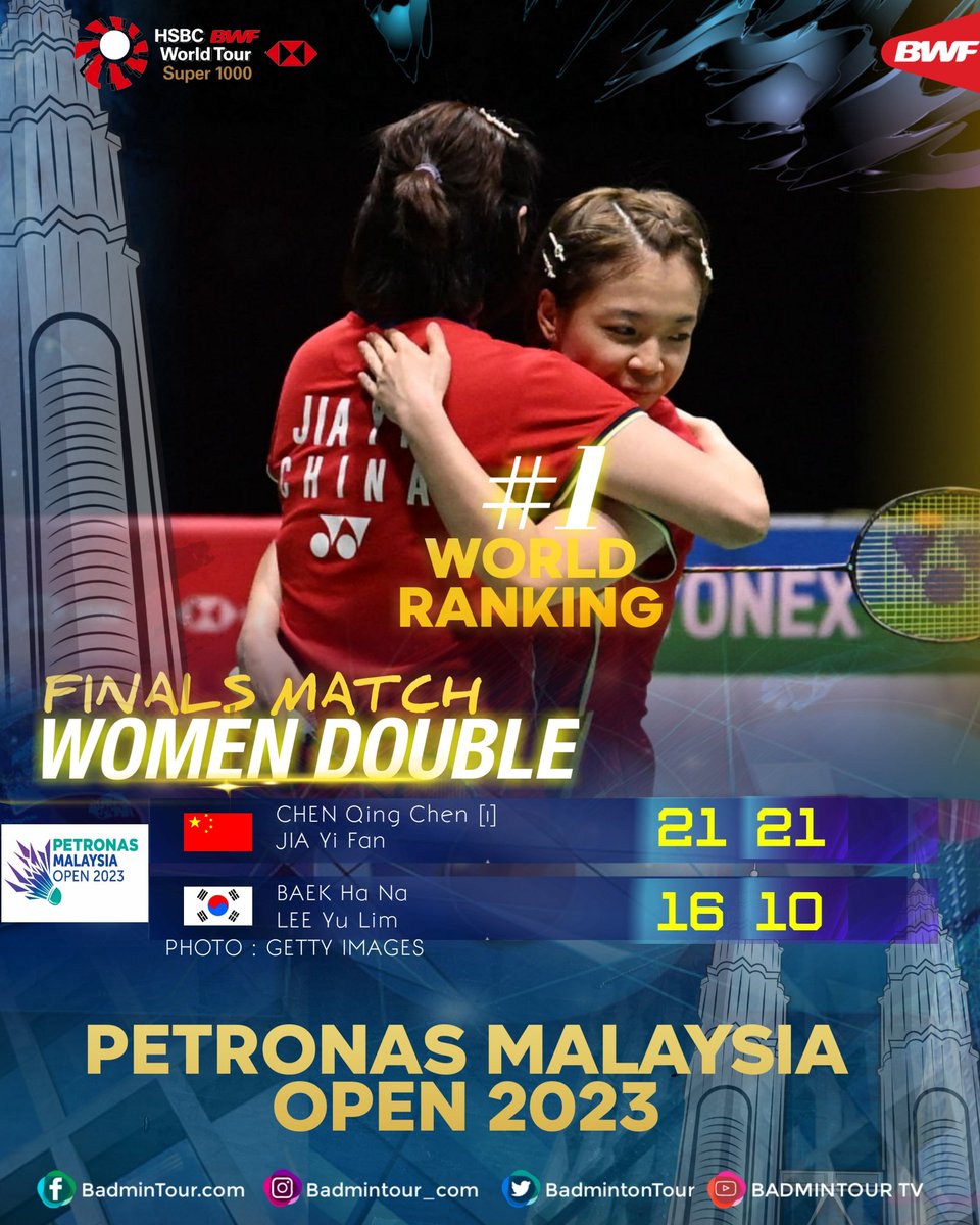 BadmintonTour's tweet photo. https://t.co/GMRaDb2VZj