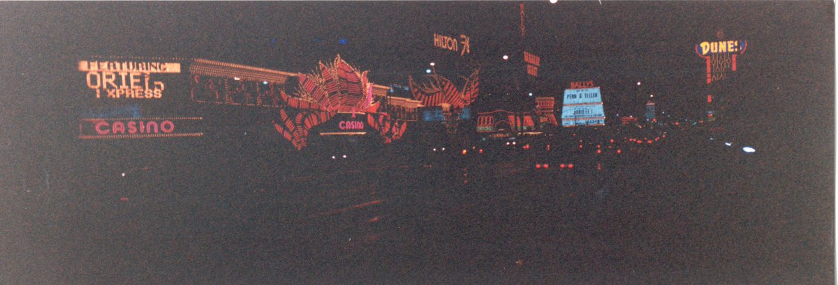 30 years ago today, we did our first show in Vegas.  Time Time Time Time.  My hair is shorter.