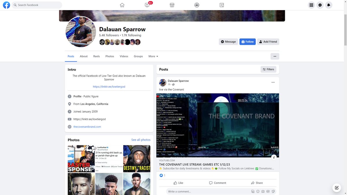 LowTierFraud's tweet photo. @TeamYouTube Dale Wilson, Dalauan Sparrow, LowTierGod was banned from YT for breaking TOS on Dec 20, 2022. Here is channel ID that was banned for breaking YT TOS. 
https://t.co/wtBX83dmfF

He is live streaming right now ban evading, &amp; posted 2 new videos https://t.co/I4eyd0uMMX https://t.co/SIoUpBn5uP