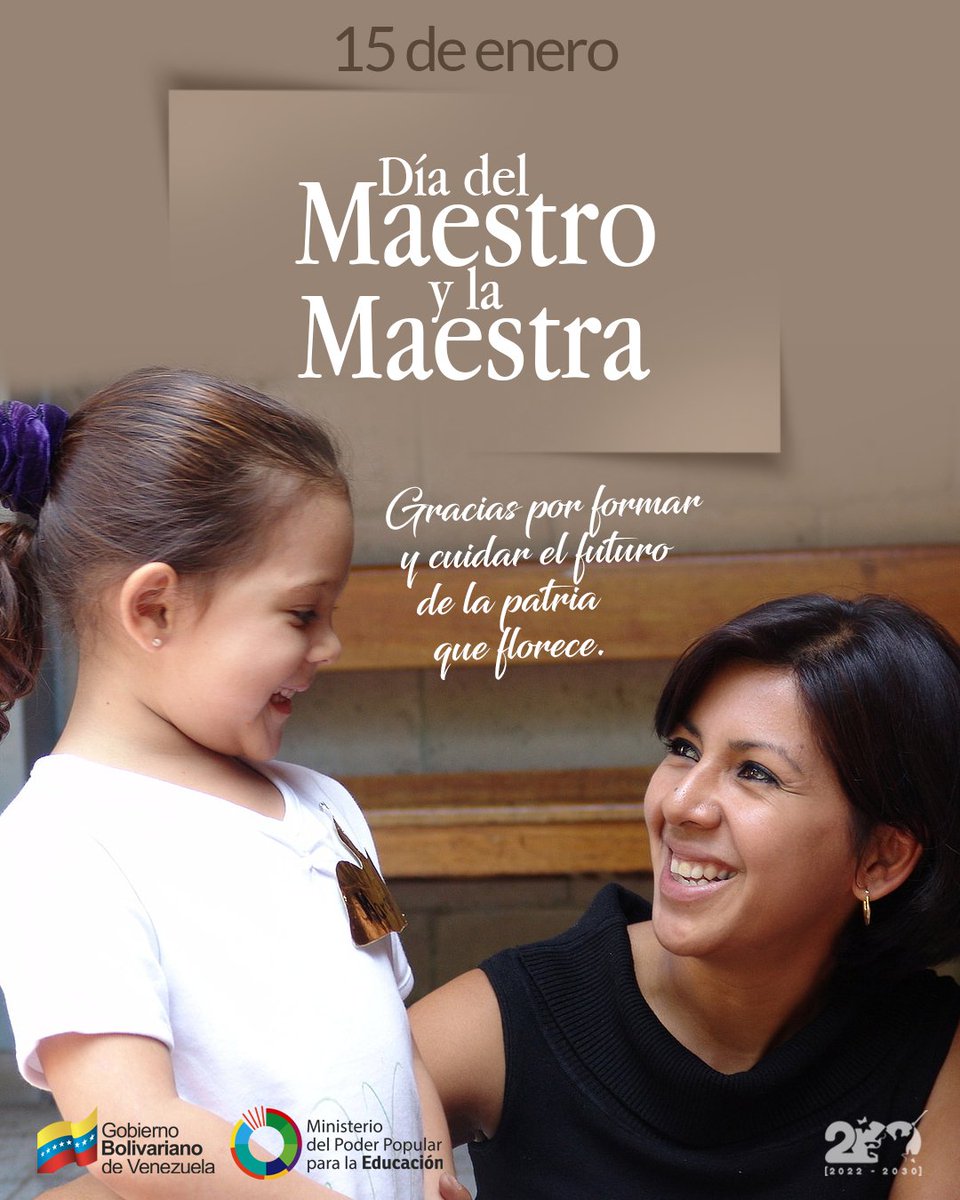 MarelysCastroR's tweet photo. Llevo en mi corazón el amor a lo que soy, una Maestra de esta Patria bella llamada Venezuela ❤️🇻🇪

Desde Falcón, en nombre de @_LaAvanzadora y nuestro Gob Víctor Clark, Felicitamos a todos los Maestros y Maestras que junto al Pdte @NicolasMaduro construimos un mejor futuro #15Ene https://t.co/Uf32mI4Dim