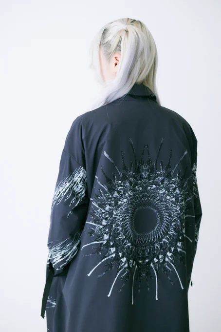 【 Chrome spine 】long coat _1 