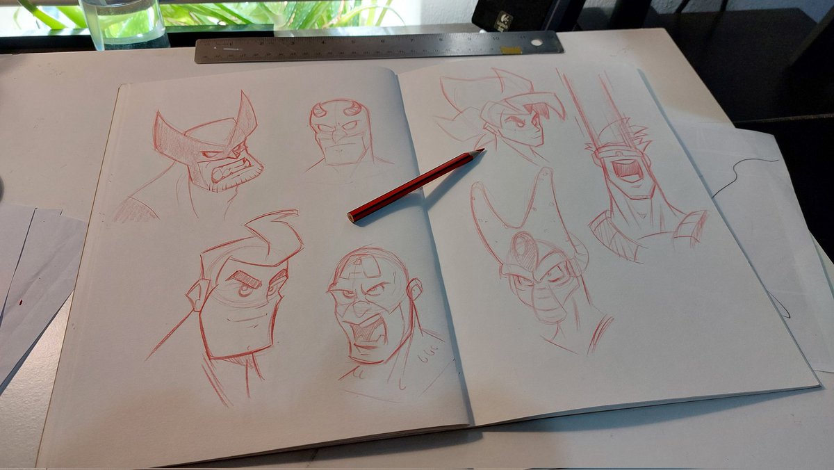 ONeillDominic's tweet photo. Sunday Morning Scrawlings! Brew, biccie a d kidless. Sketch on!
#wolverine #daredevil #superman #captainamerica #goku #cell #dbz #xmen #cyclops #sketchbook #sketching #artwork #arthourney #domation https://t.co/UWtlYaKcWH