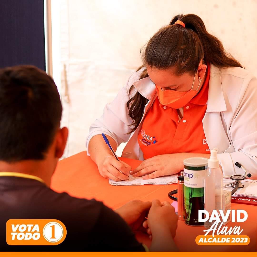 DonDavidAlava's tweet photo. Las “Brigadas Médicas David Álava” llegaron a muchísimas familias concordenses, nos preocupamos por su salud y bienestar🤝💪⛑️

¡Se parte de la transformación de La Concordia, acude a realizarte un chequeo! 🧡🤜🤛

#DavidAlavaAlcalde2023
#LaConcordia
#BrigadasMedicas
#Todo1 https://t.co/NCLbIEXyOJ