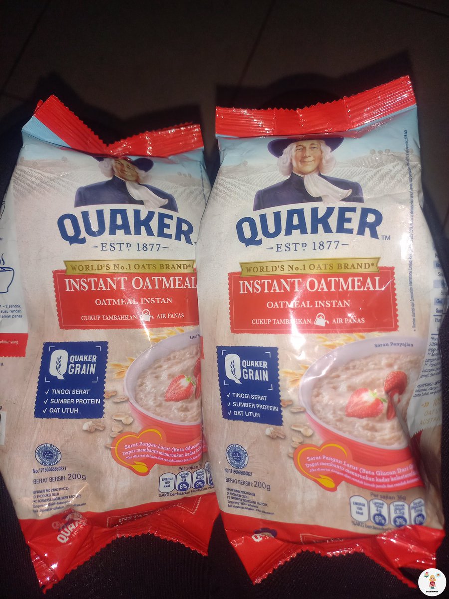 diethingy's tweet photo. guys, enaknya instant oat dibuat apa ya? ini sender dikasih, kalo diseduh air panas doang kurang suka:( diet! https://t.co/wYyQU9iHrH