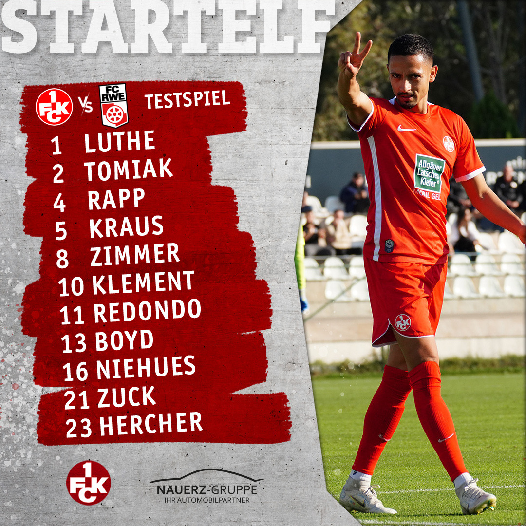 1. FC Kaiserslautern on Twitter: "Hier ist unsere #FCK